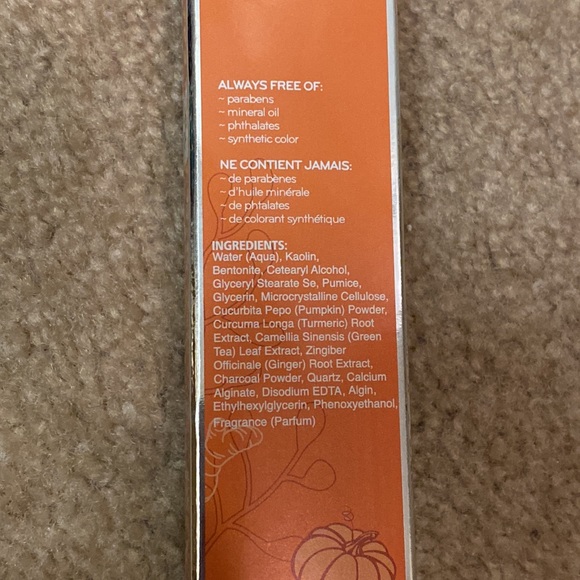 Purlisse Pumpkin + Ginger Detoxifying Charcoal Mask NIB - Picture 2 of 6